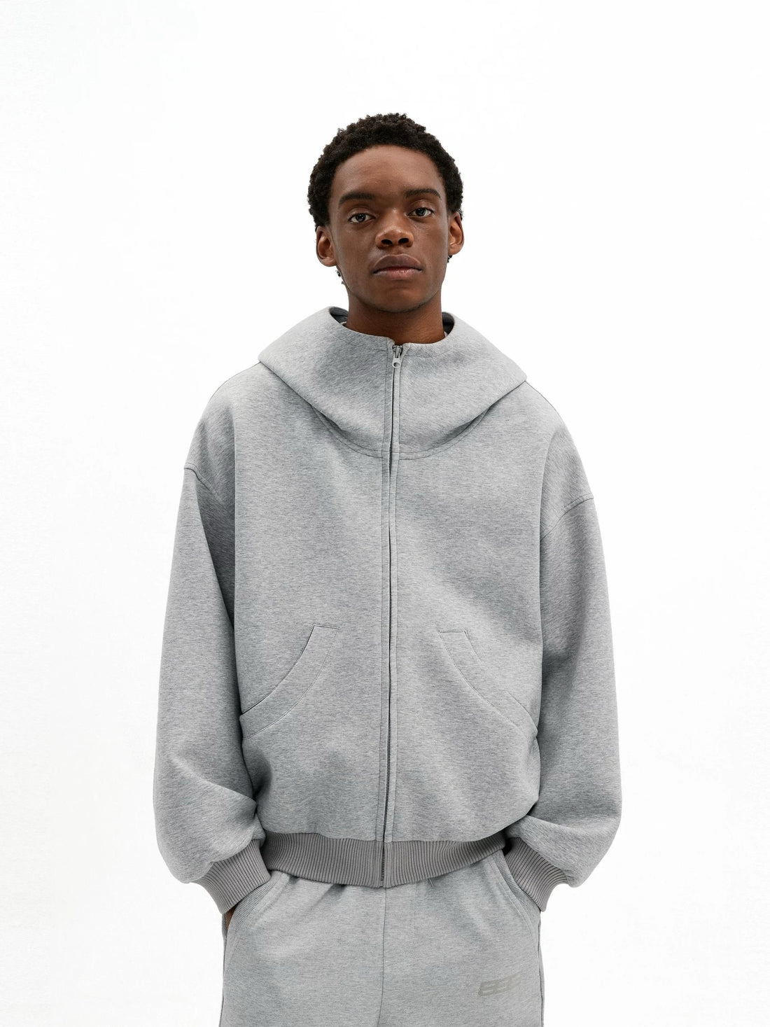 Oversized Zip-Up Hoodie