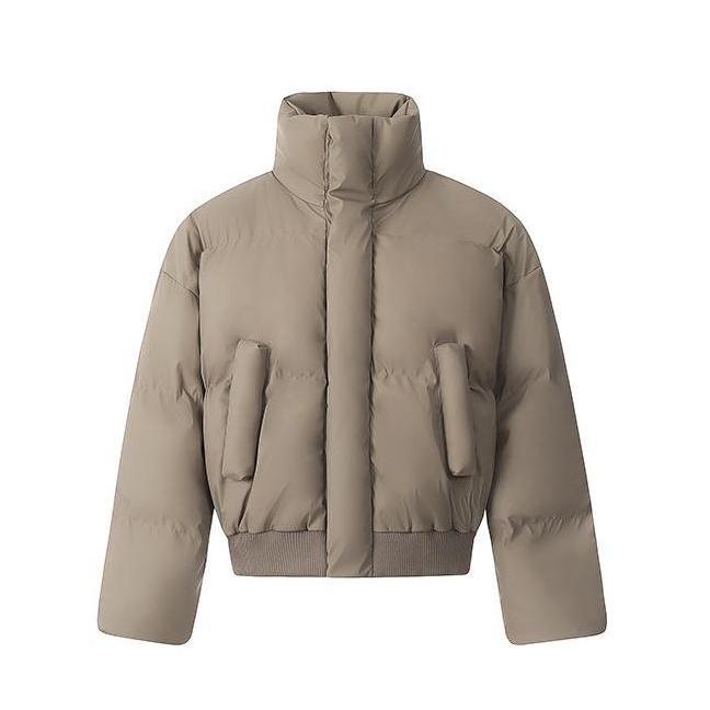 Stand Collar Puffer Jacket